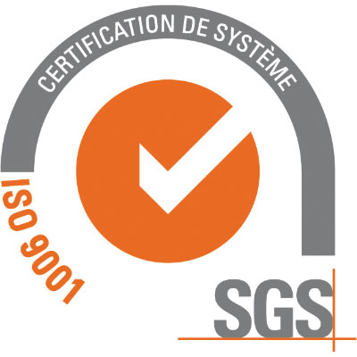 Registered Company - ISO 9001 SGS